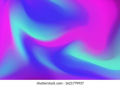 Abstract blurred gradient mesh background in bright Colorful smooth.  soft colored vector illustration, Suitable For Wallpaper, Banner, Background, Card, Book Illustration, landing page