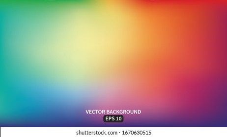 rainbow gradient mesh colors