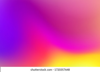Abstract blurred gradient mesh background in bright Colorful smooth. Easy editable soft colored vector illustration, Suitable For Wallpaper, Banner, Background, Card, Book Illustration, landing page