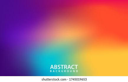 Abstract blurred gradient mesh background