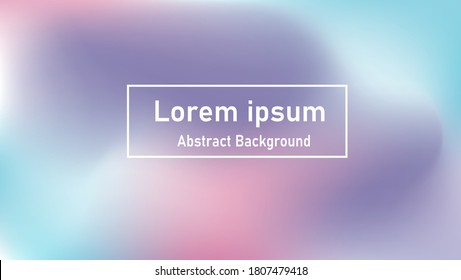 Abstract Blurred Gradient Mesh Background In Blue, Pink And Purple Colors. 
Colorful Smooth Banner Template. 