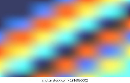 Abstract blurred gradient mesh background. Wave effect gradient colors. Colorful banner template or website landing page. Easily editable soft colored vector illustration