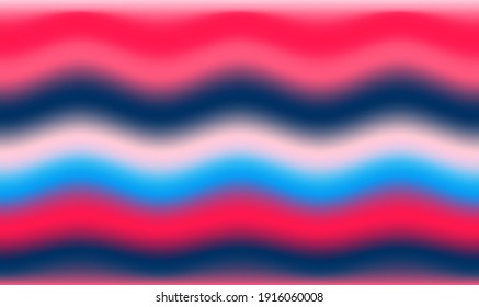 Abstract blurred gradient mesh background. Wave effect gradient colors. Colorful banner template or website landing page. Easily editable soft colored vector illustration