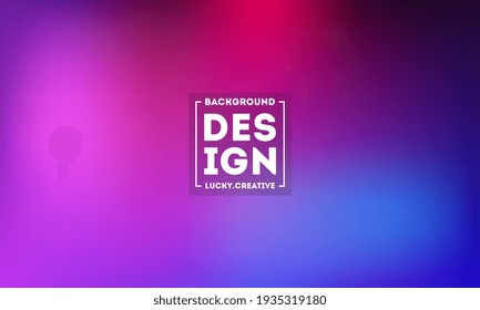 Abstract blurred gradient mesh background in bright modern Purple Pink colors. Colorful smooth banner template. Easy editable soft colored vector illustration