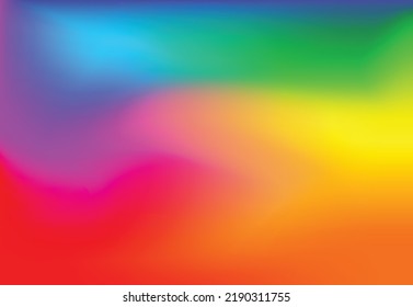 mesh gradient rainbow blurred