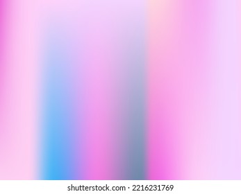 Abstract blurred gradient mesh background. Colorful smooth banner template.Trendy creative vector. Intense blank Holographic spectrum gradient for cover.