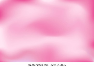 Abstract blurred gradient mesh background in pink color. smooth wavy transition.
