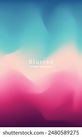 Abstract blurred gradient mesh background editable vector