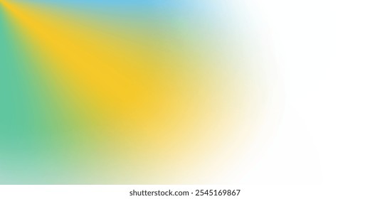 Fundo de malha de gradiente borrado abstrato nas cores azul e amarelo da bandeira nacional da Ucrânia. Modelo de cartaz ou banner