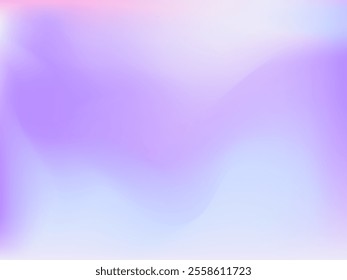 Abstract blurred gradient mesh background. Colorful smooth banner template.Trendy creative vector. Intense blank Holographic spectrum gradient for cover.