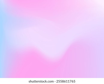 Abstract blurred gradient mesh background. Colorful smooth banner template.Trendy creative vector. Intense blank Holographic spectrum gradient for cover.