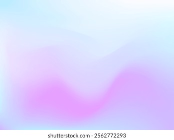 Abstract blurred gradient mesh background. Colorful smooth banner template.Trendy creative vector. Intense blank Holographic spectrum gradient for cover.