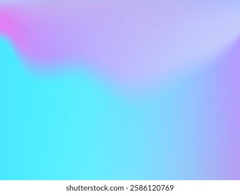 Abstract blurred gradient mesh background. Colorful smooth banner template.Trendy creative vector. Intense blank Holographic spectrum gradient for cover.