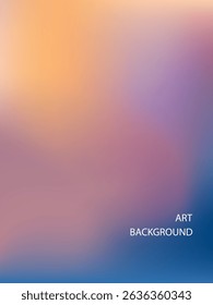 Abstract blurred gradient mesh background. Vector illustration for your graphic design.