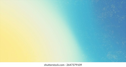 Abstract blurred gradient mesh background in blue and yellow colors of national flag of Ukraine. Poster or banner template.
