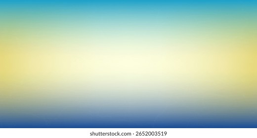 Fundo de malha de gradiente borrado abstrato nas cores azul e amarelo da bandeira nacional da Ucrânia. Modelo de cartaz ou banner. Fácil edição de cor suave EPS8 ilustração vetor sem transparência.