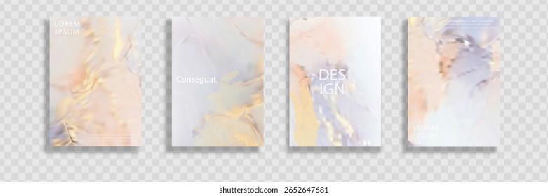 Fundo de malha de gradiente borrado abstrato em cores de arco-íris brilhantes. Modelo de banner suave e colorido. Ilustração de vetor de cor suave fácil de editar