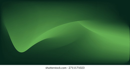 Abstractas fondo de malla de degradado borroso en verde.