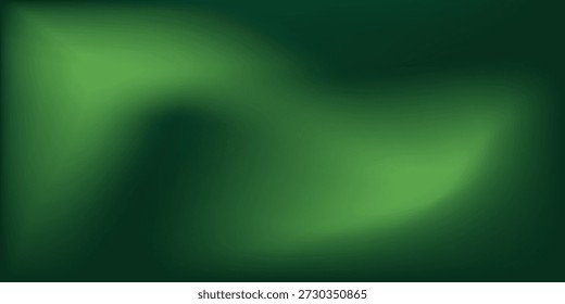 Abstractas fondo de malla de degradado borroso en verde.