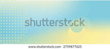 Abstract blurred gradient mesh background in blue and yellow colors of national flag of Ukraine.