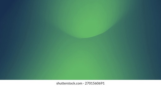 Abstract blurred gradient mesh blue background in green.