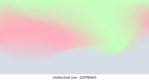 Abstract blurred gradient mesh color background. Soft light gradient backdrop with place for text. Vector illustration for your graphic design, banner, poster
