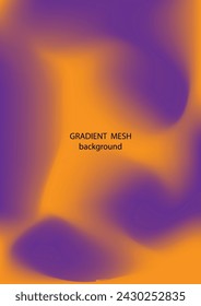 Abstract Blurred gradient mesh colorful rainbow background. Mesh background of rainbow colors. Vector illustration