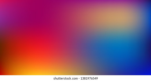Abstract blurred gradient mesh modern background in bright colors. Colorful smooth banner template. Colored vector illustration EPS10