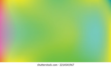 abstract blurred gradient mesh tools green yellow color background