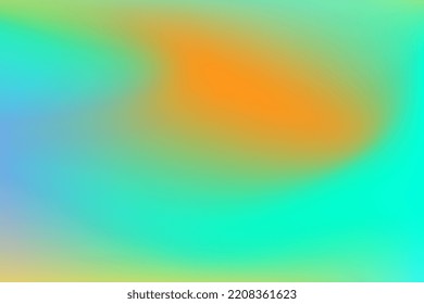 Abstract blurred gradient pastel color palette. Texture decorative elements with gradient and freedom style. Vector