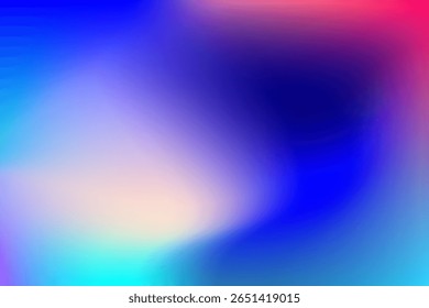 Abstract Blurred Gradient with Vibrant Blue and Purple Tones. Ideal for projects needing an abstract and modern aesthetic.