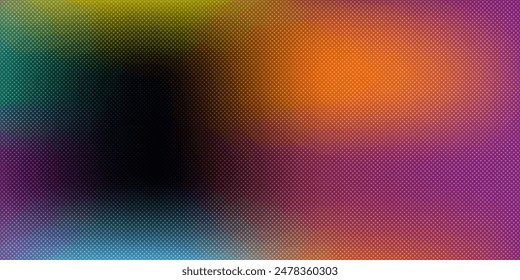 abstract blurred grainy gradient background colorful digital grain soft noise effect pattern lo fi multicolor vintage retro vhs glitch texture