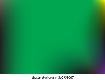 Abstract blurred green background with multicolor, Smooth gradient texture color, glowing website pattern, banner header or sidebar graphic art image