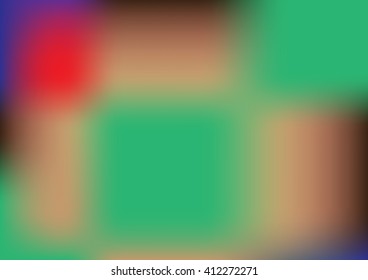 Abstract blurred  green background with multicolor for backdrop and fantasy.