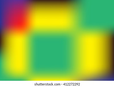 Abstract blurred green background with multicolor for backdrop and fantasy.