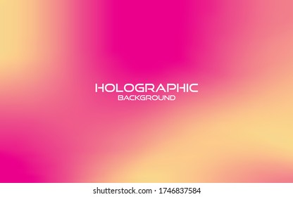 Resumen efecto gradiente de fondo holográfico borroso. se puede utilizar para la página de aterrizaje EPS10