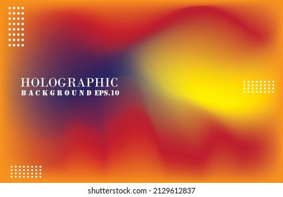 ABSTRACTO vector de fondo de gradiente HOLOGRÁFICO borroso