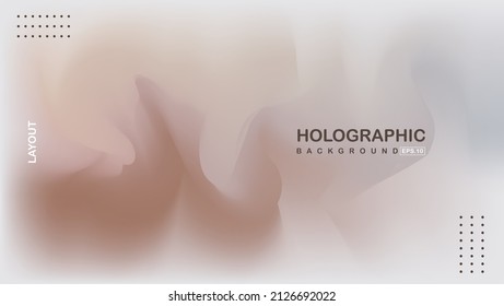 Resumen Fondo del efecto degradado holográfico borroso