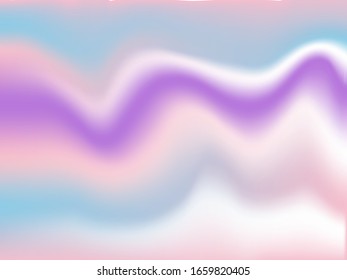 Abstract blurred holographic vector background,vector illustration.