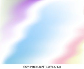 Abstrakte, unscharfe, holografische Vektorillustration, Vektorillustration.