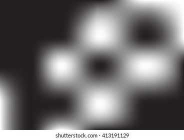 Abstract blurred light background with black and white