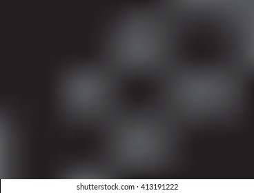 Abstract blurred light background with black