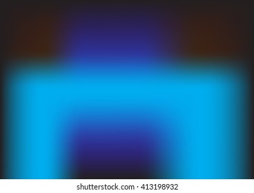 Abstract blurred light background with blue