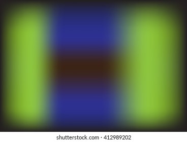 Abstract blurred light background with green