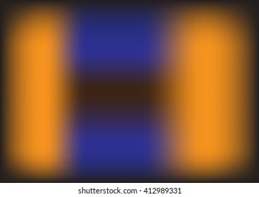 Abstract blurred light background with orange