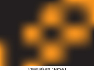 Abstract blurred light background with orange 
