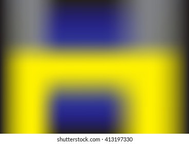 Abstract blurred  light background with yellow