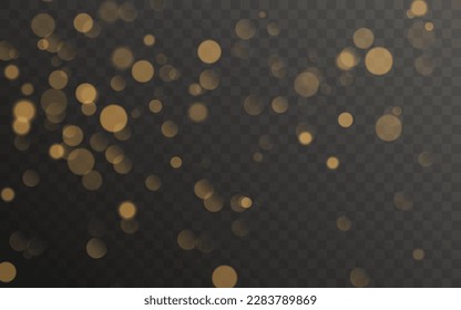 abstract blurred light element. Bokeh lights decoration or background 