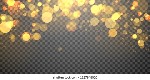abstract blurred light element that can be used for cover decoration bokeh background vector color