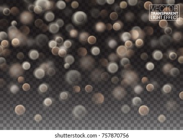 Abstract Blurred Light Element that can be Used for Cover Decoration. Gold Glitter. Vector Illustration Abstract Background.